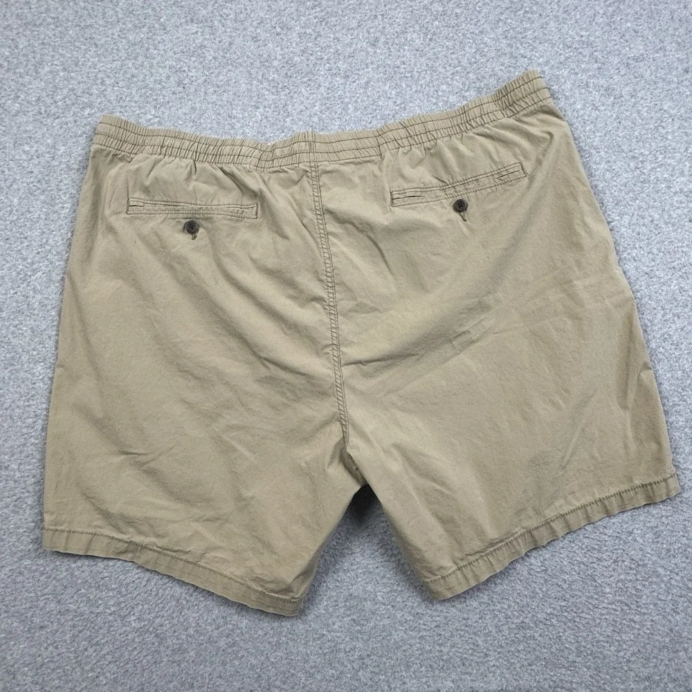 St. John's Bay Deck Shorts Mens 4XL Drawstring Elastic Waist Summer Casual Hike